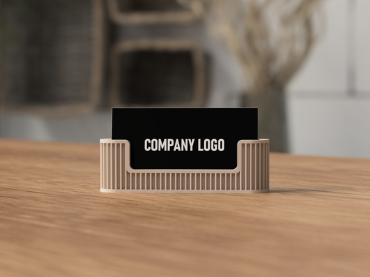 Modern Business Card Desk Holder
