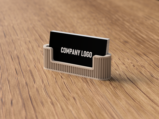 Modern Business Card Desk Holder
