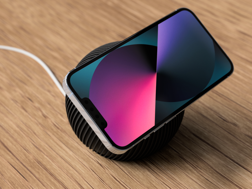 Sleek Magnetic Phone Charger Stand