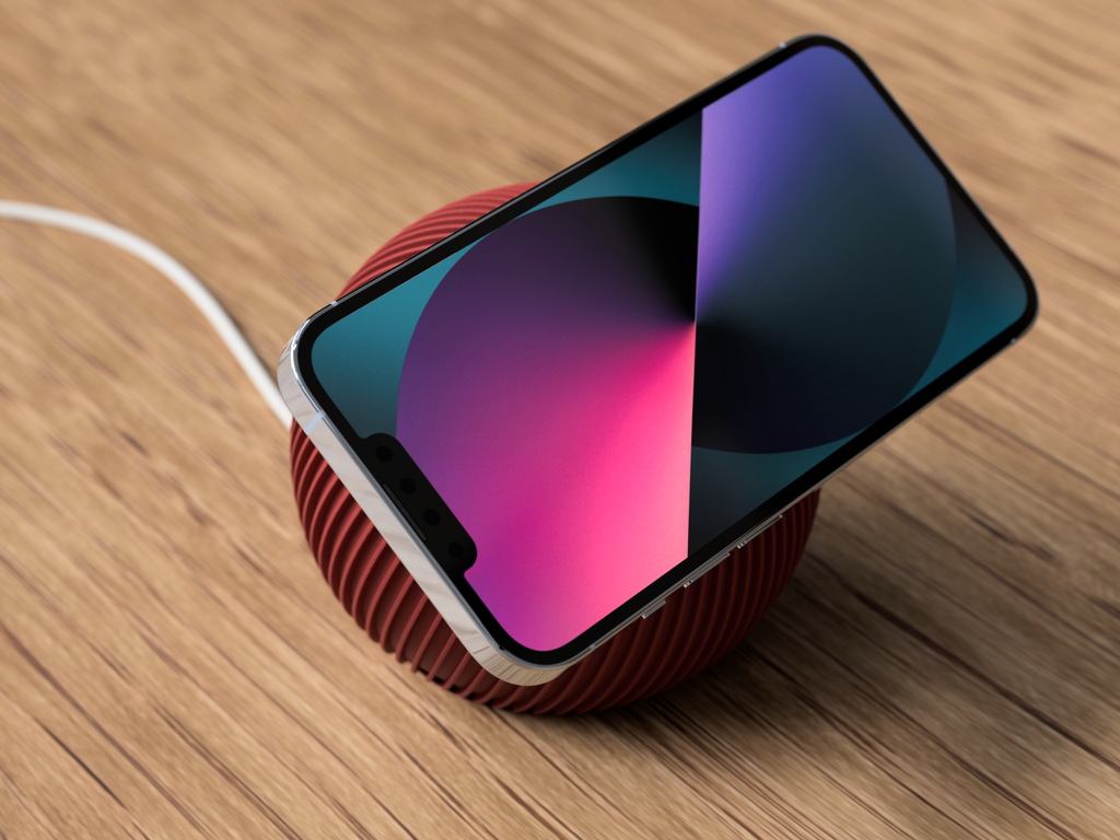 Sleek Magnetic Phone Charger Stand