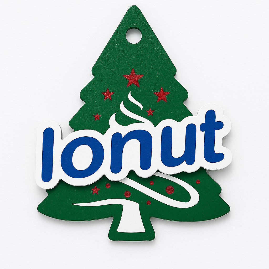 Personalized 3D Printed Christmas Tree Name Ornament – Custom Holiday Decoration – Unique Gift for Kids & Families