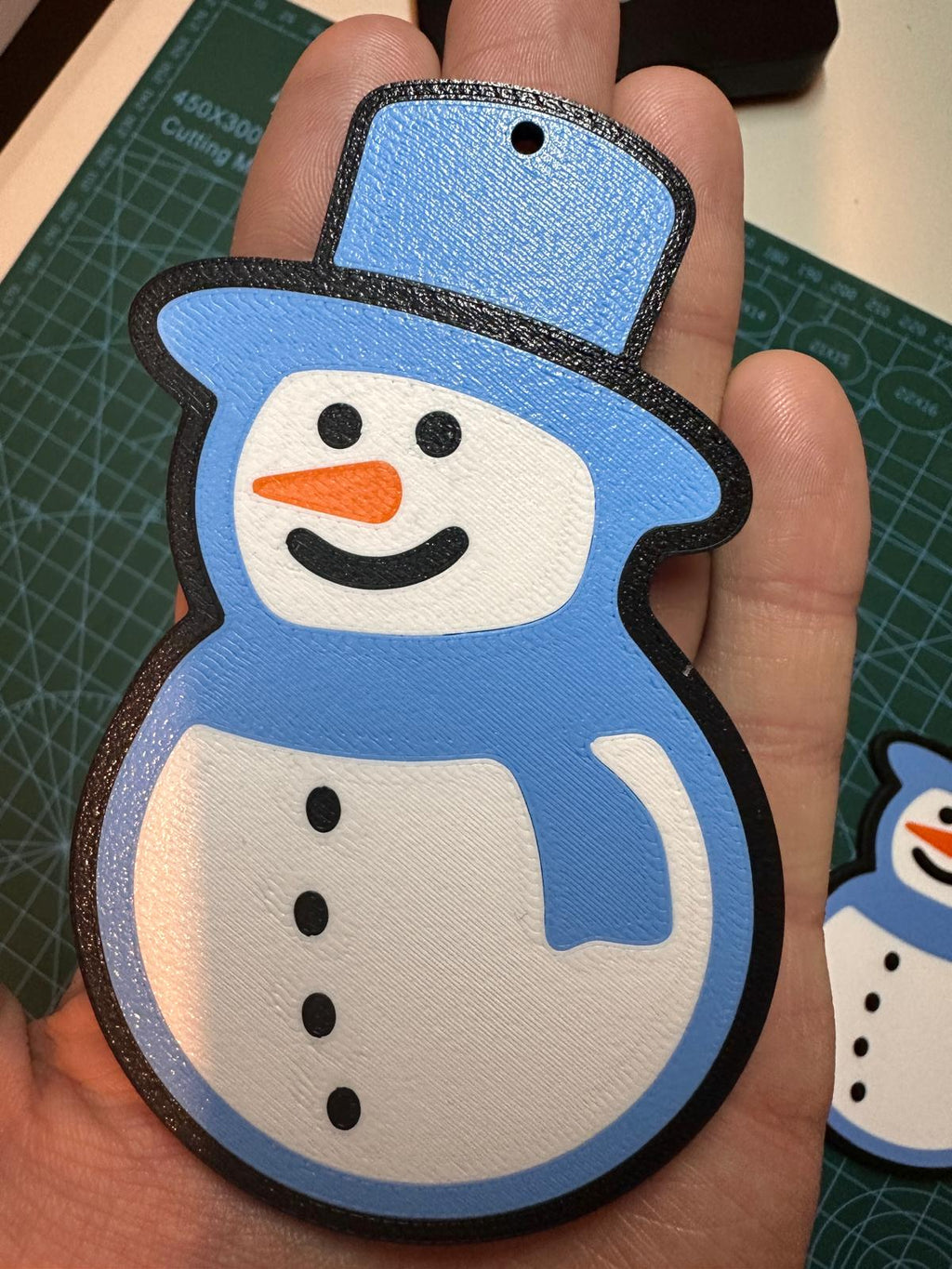 Handmade Snowman Christmas Ornaments | Cute Winter Holiday Decor Pack of 3