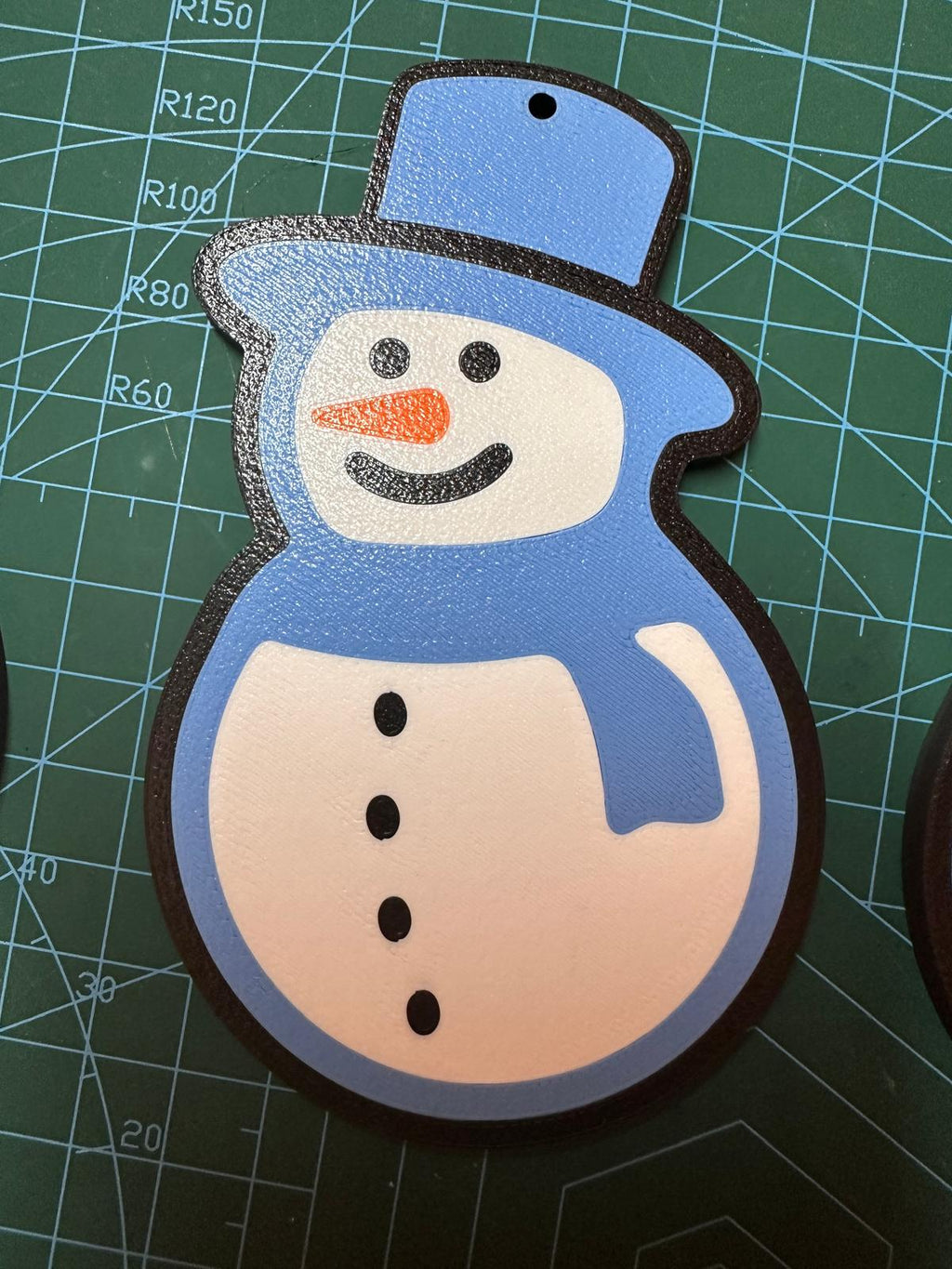 Handmade Snowman Christmas Ornaments | Cute Winter Holiday Decor Pack of 3