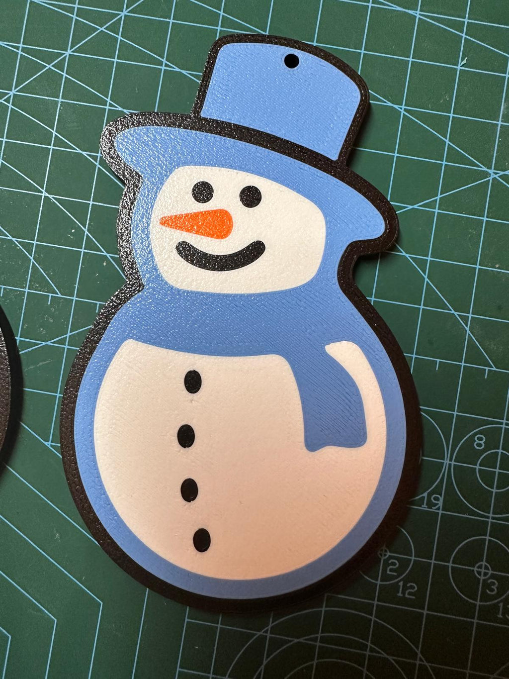 Handmade Snowman Christmas Ornaments | Cute Winter Holiday Decor Pack of 3